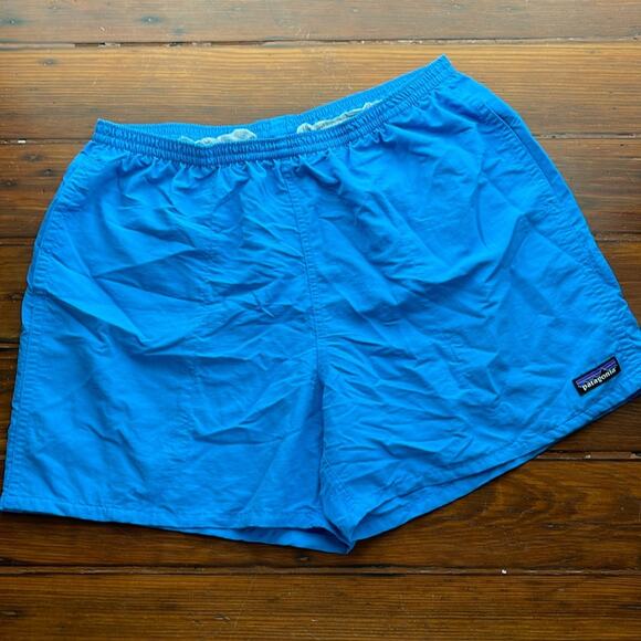 Patagonia elastic drawstring waist pull on swim trunks sz L - Picture 1 of 6